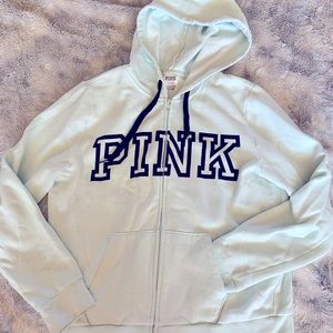 Light Blue PINK Hoodie 💙